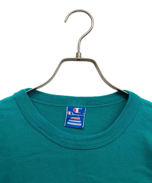 Champion（チャンピオン）Champion (チャンピオン) 90ｓプリントTシャツ グリーン サイズ:XLの古着・服飾アイテム
