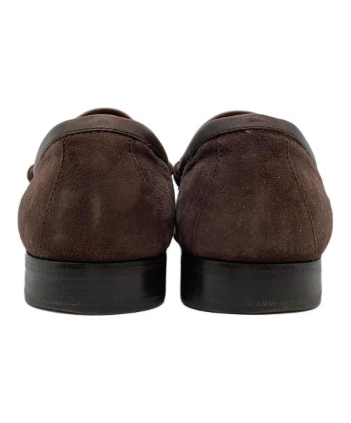 GUCCI（グッチ）GUCCI (グッチ) ホースビットローファー ブラウン サイズ:37の古着・服飾アイテム