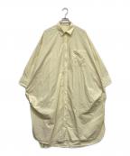 emmiエミ）の古着「ビックシャツワンピース」｜イエロー