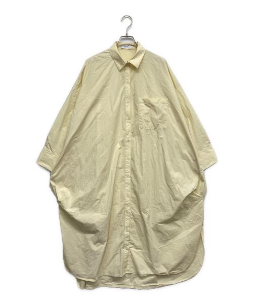 emmi（エミ）emmi (エミ) ビックシャツワンピース イエロー サイズ:Fの古着・服飾アイテム