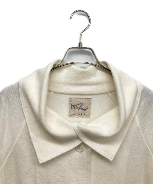 kenland（ケンランド）kenland (ケンランド) リネン混ジャケット ホワイト サイズ:Mの古着・服飾アイテム