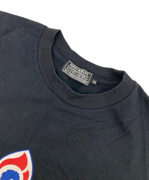 Hysteric Glamour（ヒステリックグラマー）Hysteric Glamour (ヒステリックグラマー) ダイナマイト エンジェルプリントTシャツ ブラック サイズ:XLの古着・服飾アイテム