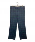 scottish tartansスコティッシュ タータン）の古着「チェックパンツ」｜グリーン