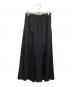 tricot COMME des GARCONS（トリココムデギャルソン）の古着「プリーツロングスカート」｜ブラック