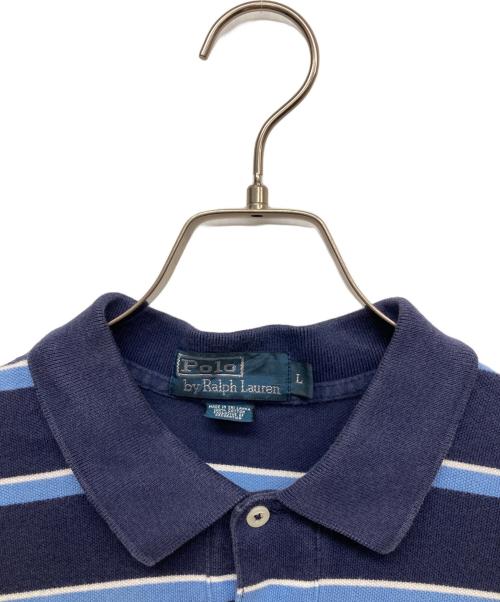 POLO RALPH LAUREN（ポロ・ラルフローレン）POLO RALPH LAUREN (ポロ・ラルフローレン) ポロシャツ ブルー サイズ:Lの古着・服飾アイテム