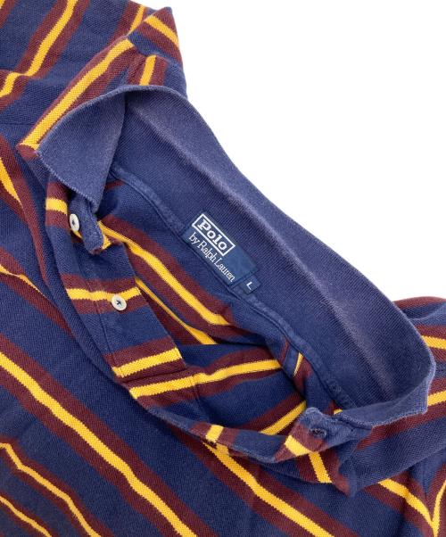 POLO RALPH LAUREN（ポロ・ラルフローレン）POLO RALPH LAUREN (ポロ・ラルフローレン) ポロシャツ ネイビー サイズ:Lの古着・服飾アイテム