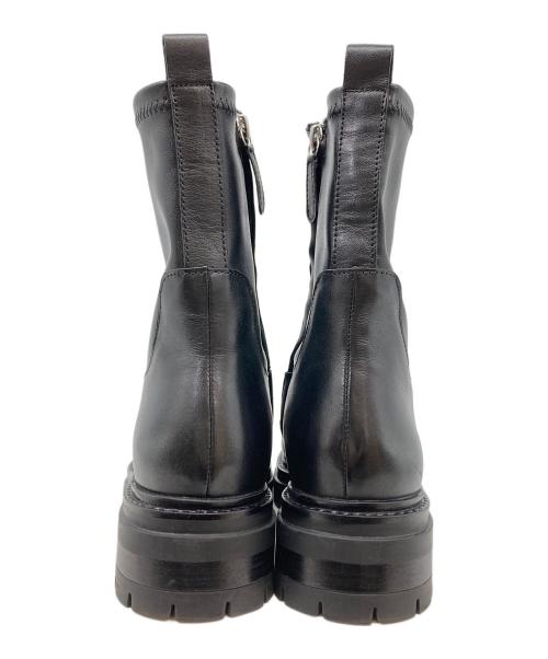 NEUF（NEUF）NEUF (NEUF) サイドジップブーツ ブラック サイズ:37の古着・服飾アイテム