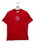 ICE&TECHNOアイスアンドテクノ）の古着「プリントTシャツ」｜レッド