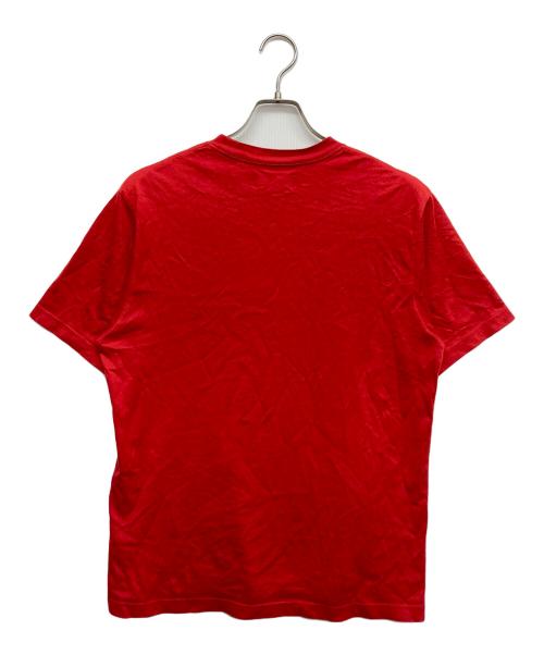 ICE&TECHNO（アイスアンドテクノ）ICE&TECHNO (アイス＆テクノ) プリントTシャツ レッド サイズ:Sの古着・服飾アイテム