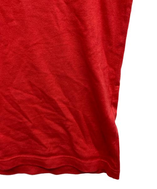 ICE&TECHNO（アイスアンドテクノ）ICE&TECHNO (アイス＆テクノ) プリントTシャツ レッド サイズ:Sの古着・服飾アイテム