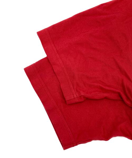 ICE&TECHNO（アイスアンドテクノ）ICE&TECHNO (アイス＆テクノ) プリントTシャツ レッド サイズ:Sの古着・服飾アイテム