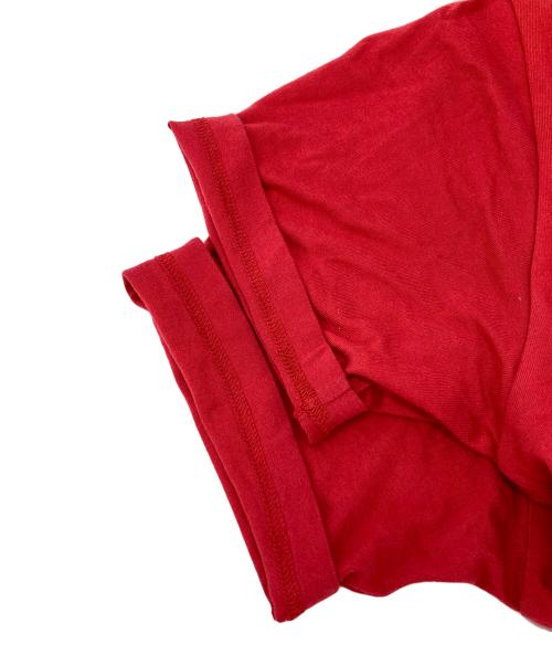 ICE&TECHNO（アイスアンドテクノ）ICE&TECHNO (アイス＆テクノ) プリントTシャツ レッド サイズ:Sの古着・服飾アイテム