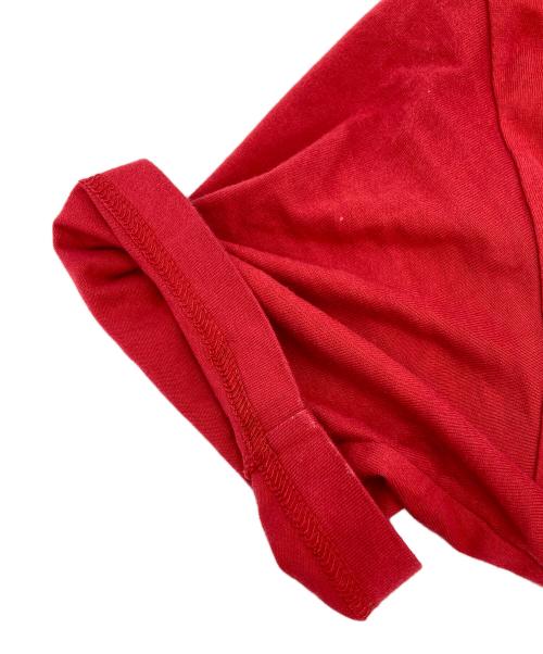 ICE&TECHNO（アイスアンドテクノ）ICE&TECHNO (アイス＆テクノ) プリントTシャツ レッド サイズ:Sの古着・服飾アイテム