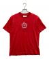 ICE&TECHNO（アイス＆テクノ）の古着「プリントTシャツ」｜レッド