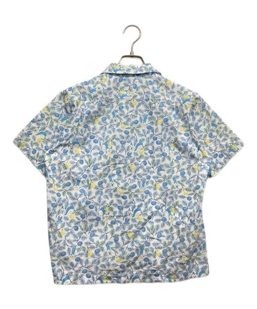 POKEMON SHIRTS ORIGINAL STITCH（ポケモンシャツオリジナルスティッチ）POKEMON SHIRTS ORIGINAL STITCH (ポケモンシャツオリジナルスティッチ) 総柄半袖シャツ ブルー サイズ:無しの古着・服飾アイテム