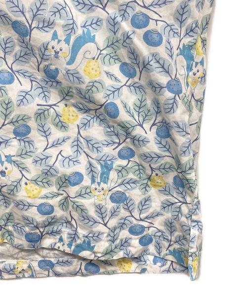 POKEMON SHIRTS ORIGINAL STITCH（ポケモンシャツオリジナルスティッチ）POKEMON SHIRTS ORIGINAL STITCH (ポケモンシャツオリジナルスティッチ) 総柄半袖シャツ ブルー サイズ:無しの古着・服飾アイテム