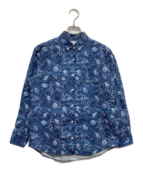 POKEMON SHIRTS ORIGINAL STITCH（ポケモンシャツオリジナルスティッチ）POKEMON SHIRTS ORIGINAL STITCH (ポケモンシャツオリジナルスティッチ) ボタンダウンシャツ ブルー サイズ:無しの古着・服飾アイテム