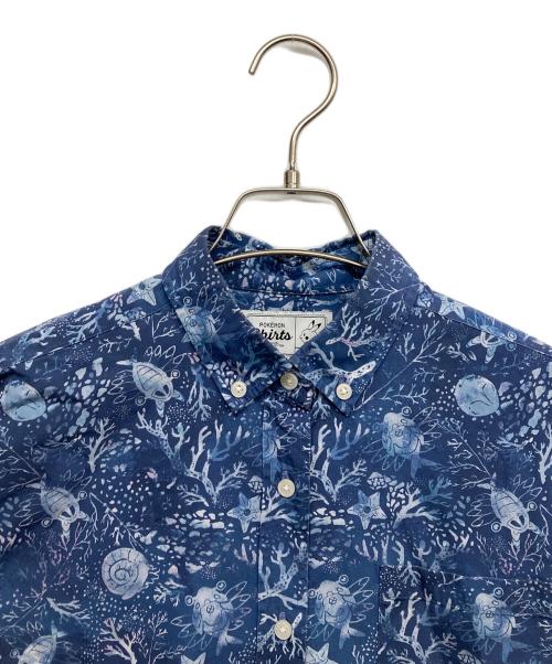 POKEMON SHIRTS ORIGINAL STITCH（ポケモンシャツオリジナルスティッチ）POKEMON SHIRTS ORIGINAL STITCH (ポケモンシャツオリジナルスティッチ) ボタンダウンシャツ ブルー サイズ:無しの古着・服飾アイテム