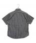 SUGAR CANE (シュガーケーン) ヒッコリーストライプ 半袖ワークシャツ ブラック サイズ:M：5000円