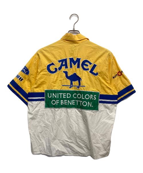 UnitedColorsOfBenetton（ユナイティッドカラーオブベネトン）UnitedColorsOfBenetton (ユナイティッドカラーオブベネトン) ベネトンF1ピットシャツ オレンジ サイズ:Ｍの古着・服飾アイテム