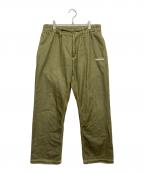 adidasアディダス）の古着「デニムパンツ」｜オリーブ