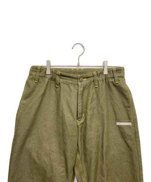 adidas（アディダス）adidas (アディダス) デニムパンツ オリーブ サイズ:Oの古着・服飾アイテム