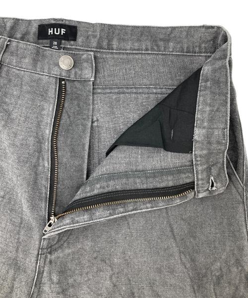 HUF（ハフ）HUF (ハフ) ダブルニーパンツ ブラック サイズ:28の古着・服飾アイテム