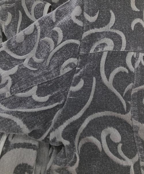 CROFT&BARROW（クロフトアンドバロー）CROFT&BARROW (クロフトアンドバロー) 総柄ジャケット ブラック サイズ:XLの古着・服飾アイテム