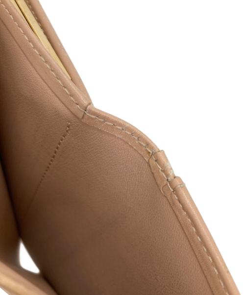 LOUIS VUITTON（ルイ ヴィトン）LOUIS VUITTON (ルイ ヴィトン) がま口財布 ベージュの古着・服飾アイテム