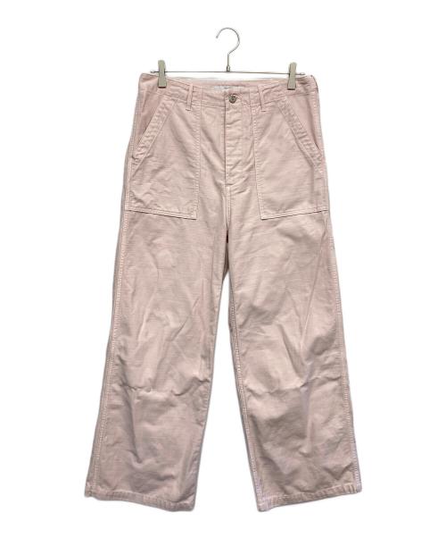 FRAMeWORK（フレームワーク）FRAMeWORK (フレームワーク) ベイカーパンツ ピンク サイズ:40の古着・服飾アイテム