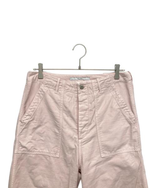 FRAMeWORK（フレームワーク）FRAMeWORK (フレームワーク) ベイカーパンツ ピンク サイズ:40の古着・服飾アイテム