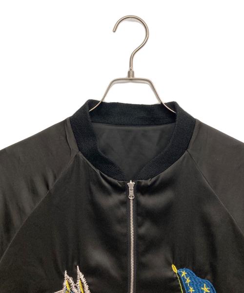 THRIFTY LOOK（スリフティールック）THRIFTY LOOK (スリフティールック) リバーシブルジャケット ブラック サイズ:LARGEの古着・服飾アイテム
