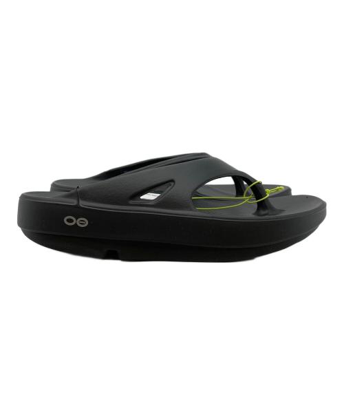 OOFOS（ウーフォス）OOFOS (ウーフォス) リカバリーシューズ ブラック サイズ:EU38 未使用品の古着・服飾アイテム