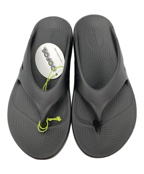 OOFOS（ウーフォス）OOFOS (ウーフォス) リカバリーシューズ ブラック サイズ:EU37 未使用品の古着・服飾アイテム