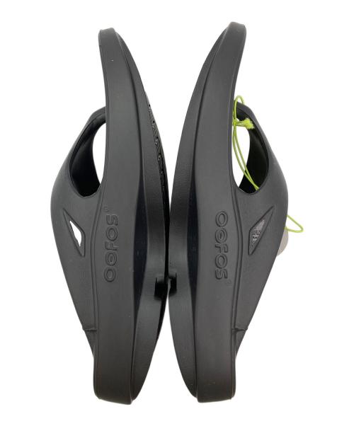 OOFOS（ウーフォス）OOFOS (ウーフォス) リカバリーシューズ ブラック サイズ:EU37 未使用品の古着・服飾アイテム