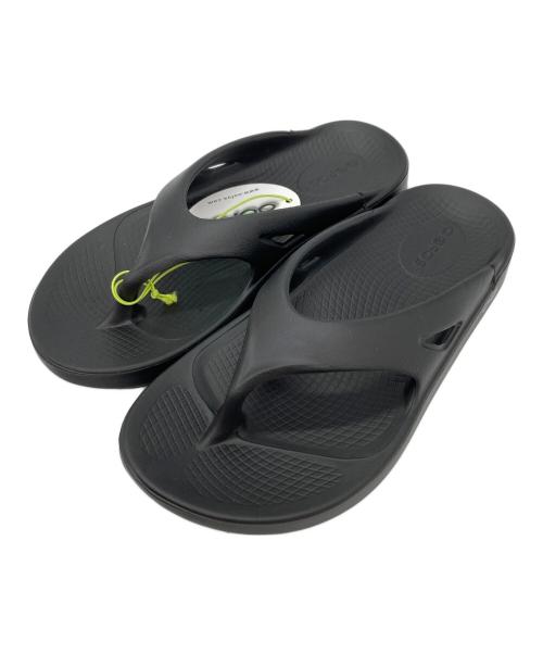 OOFOS（ウーフォス）OOFOS (ウーフォス) リカバリーシューズ ブラック サイズ:EU37 未使用品の古着・服飾アイテム