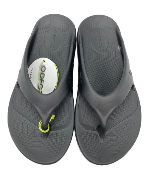 OOFOS（ウーフォス）OOFOS (ウーフォス) リカバリーシューズ ブラック サイズ:EU37 未使用品の古着・服飾アイテム