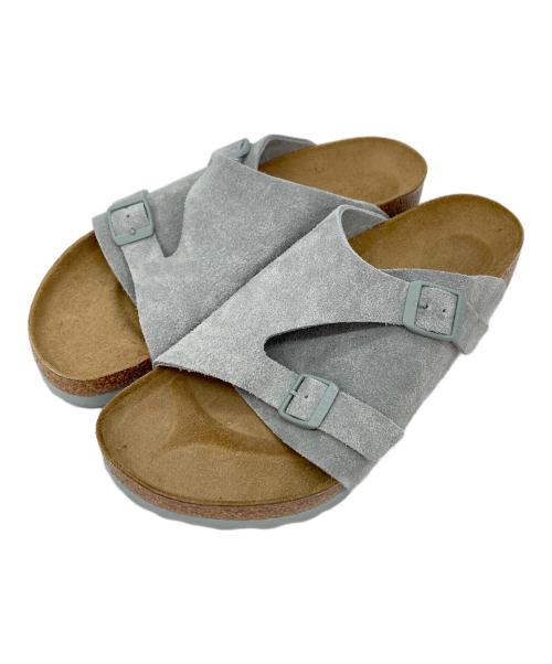 BIRKENSTOCK（ビルケンシュトック）BIRKENSTOCK (ビルケンシュトック) チューリッヒサンダル グレー サイズ:260の古着・服飾アイテム