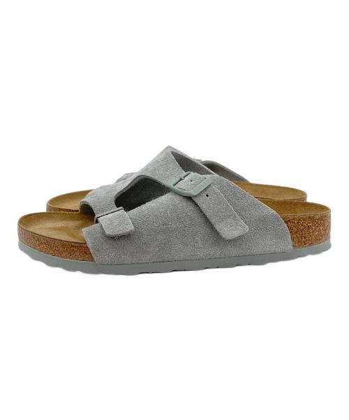 BIRKENSTOCK（ビルケンシュトック）BIRKENSTOCK (ビルケンシュトック) チューリッヒサンダル グレー サイズ:260の古着・服飾アイテム