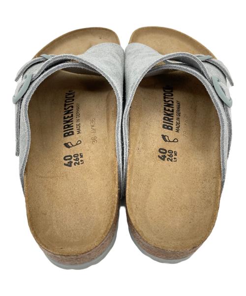 BIRKENSTOCK（ビルケンシュトック）BIRKENSTOCK (ビルケンシュトック) チューリッヒサンダル グレー サイズ:260の古着・服飾アイテム