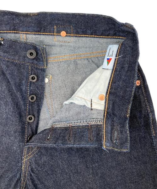 UCHIDA HOUSEI（ウチダ ホウセイ）UCHIDA HOUSEI (ウチダ ホウセイ) ストレートデニムパンツ インディゴ サイズ:W32の古着・服飾アイテム