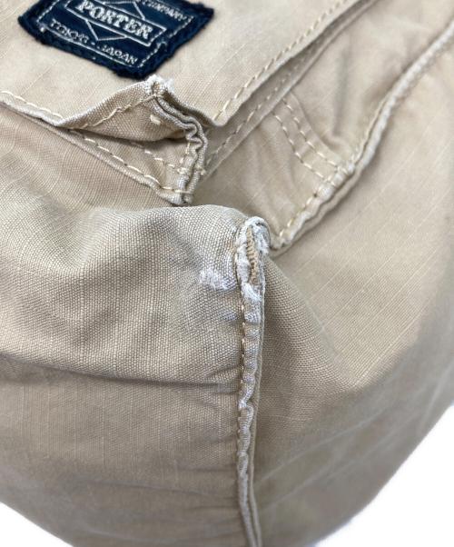 PORTER（ポーター）PORTER (ポーター) DRAFTヘルメットバッグ ベージュの古着・服飾アイテム