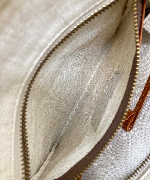 SLOW（スロウ）SLOW (スロウ) レザートートバッグ ブラウンの古着・服飾アイテム