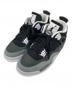 NIKEナイキ）の古着「エアジョーダン4 レトロ」｜ブラック