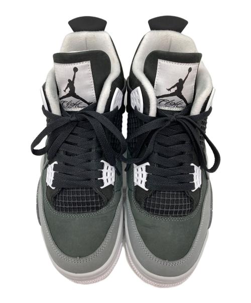 NIKE（ナイキ）NIKE (ナイキ) エアジョーダン4 レトロ ブラック サイズ:26.5の古着・服飾アイテム
