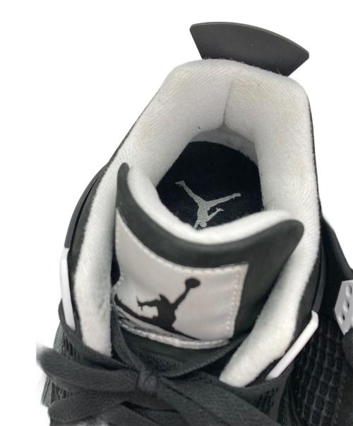 NIKE（ナイキ）NIKE (ナイキ) エアジョーダン4 レトロ ブラック サイズ:26.5の古着・服飾アイテム