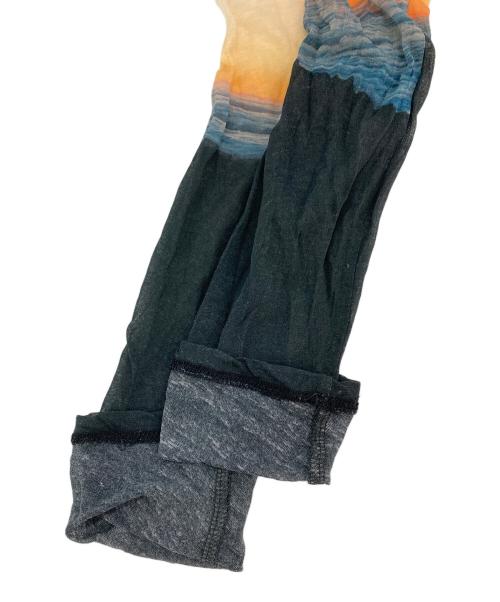 beautiful people（ビューティフルピープル）beautiful people (ビューティフルピープル) グラデーションシアーカットソー ブルー サイズ:36の古着・服飾アイテム