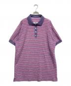 MM6 Maison Margielaエムエムシックスメゾンマルジェラ）の古着「ラメポロシャツワンピース」｜ピンク