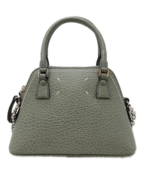 Maison Margiela（メゾンマルジェラ）Maison Margiela (メゾンマルジェラ) 5AC Micro Shoulder Bag グリーンの古着・服飾アイテム