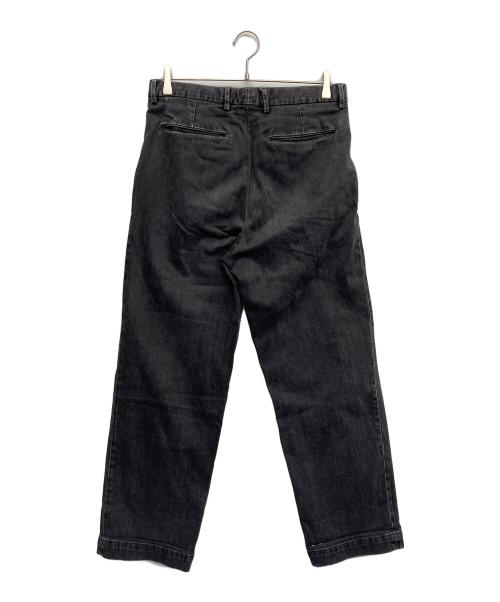 riccardo metha（リカルドメッサ）RICCARDO METHA (リカルドメッサ) デニムタックパンツ ブラック サイズ:44の古着・服飾アイテム